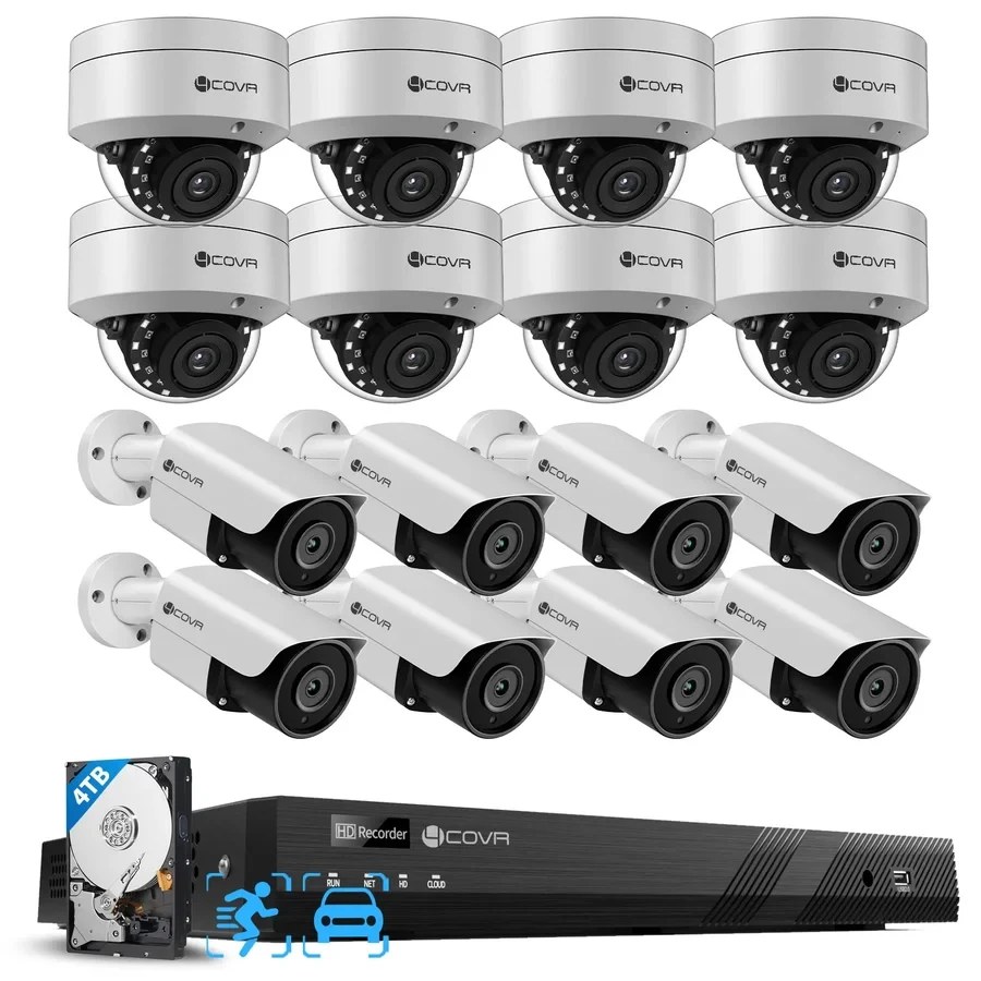 4COVR 16-Camera PoE Security System